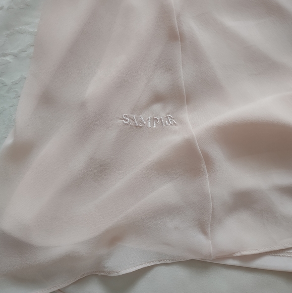 New 🎀 Chiffon halter ruffle off shoulder gown maxi dress Sample Bill Levkoff